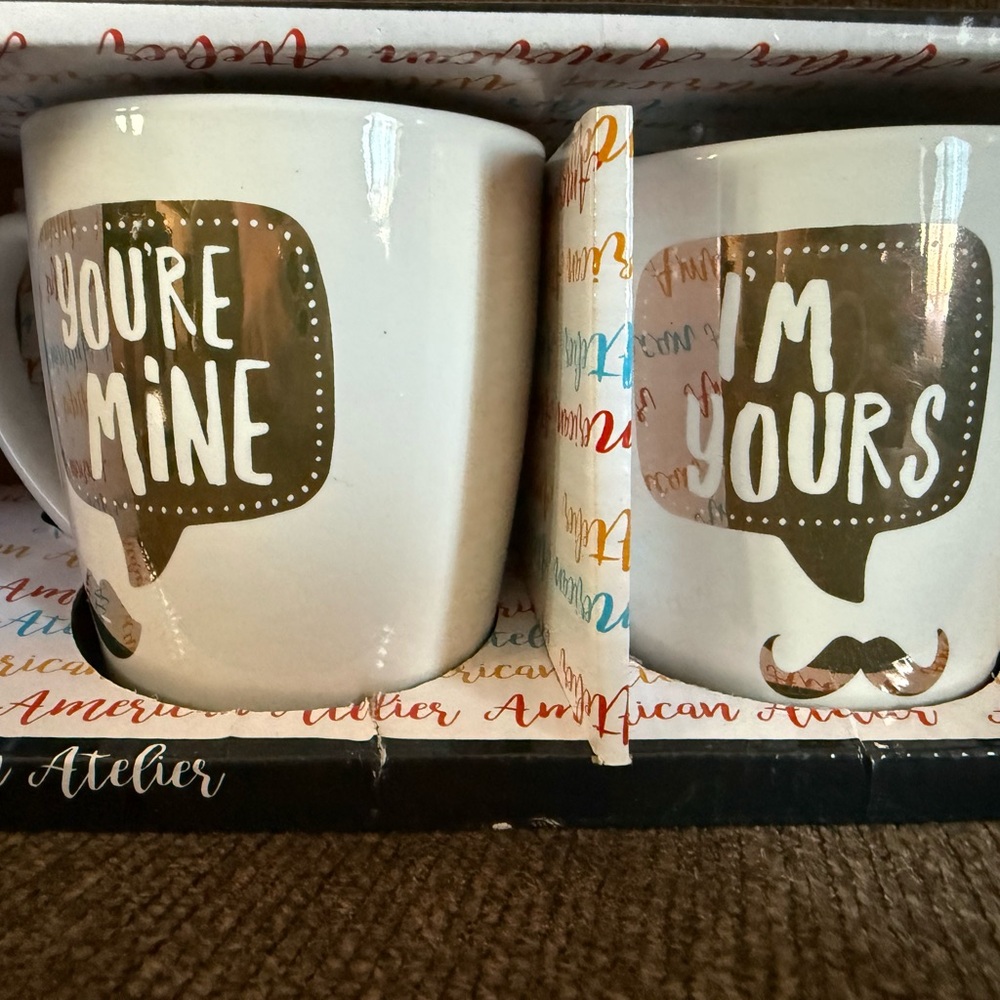 White Mug Set - You're Mine & I'm Yours